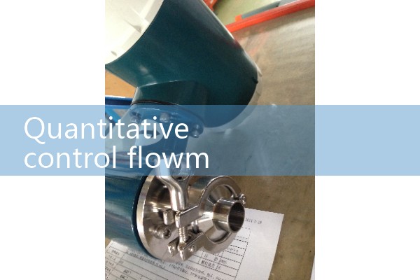 Quantitative control flowmeter